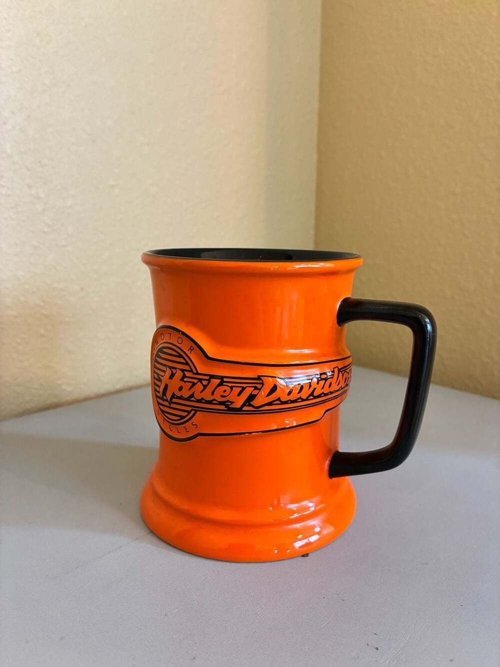 Harley-Davidson Orange Oval Coffee Mug